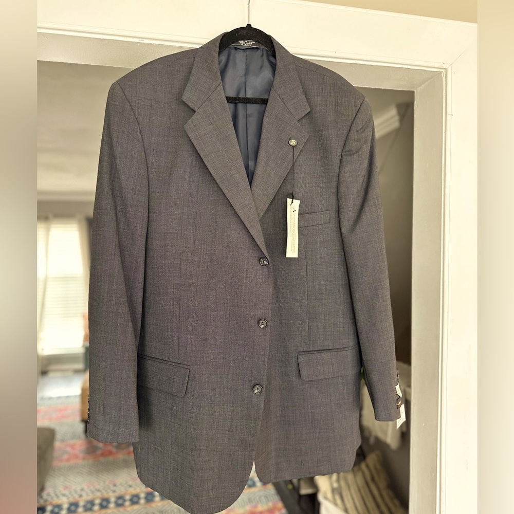Big and Tall Jeffery Banks suit jacket